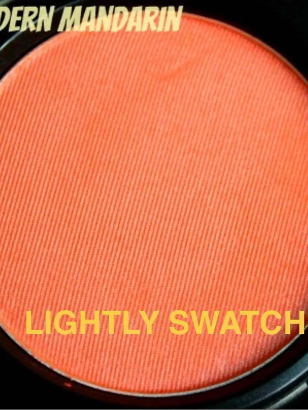 🔥New MAC Modern Mandarin Pro Blush refill. *Lightly Swatched.